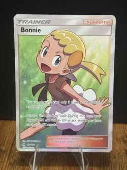 Pokemon Bonnie Ultra Rare Full Art Holo 128/131 SM-Forbidden Light - Image 1