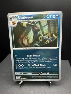 Pokemon TCG SV Prismatic Evolutions Umbreon 059/131 Pokeball NM - Image 1