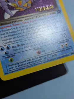 2000 Pokemon DARK GYARADOS Prerelease #8/82 Wotc Promo Holo 70HP English - Image 4