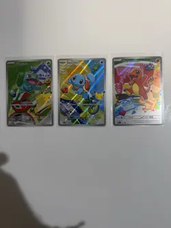 Pokemon 2026 First Partner Illustration Collection Series 1 Kanto Promos Set - Image 1