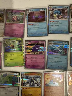 Pokemon 151 Full Set Of Holo Rares Korean - Image 3