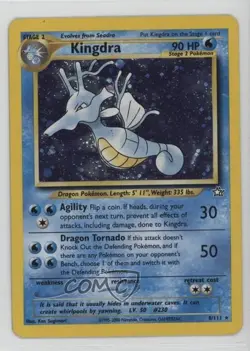 Kingdra Holo Pokemon Neo Genesis #8 2000 - Image 1