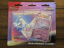 Pokemon TCG Prismatic Evolutions Tech Sticker Collection Set Lot Of 3 Sealed New - Image 3