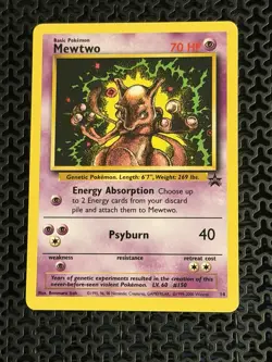 Pokemon Mewtwo TCG Black Star Promos 14 Regular Promo - Image 1