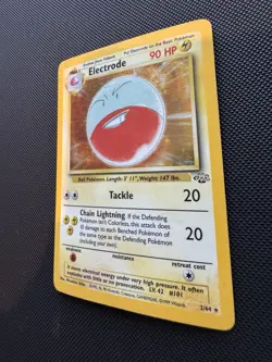 Pokemon Electrode Jungle Vintage 2/64 Holo Rare Unlimited English MP/LP - Image 2