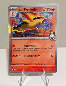 🔥Pokemon - Ethan's Typhlosion - Rare - Holo - 034/182 - Destined Rivals - NM🔥 - Image 1