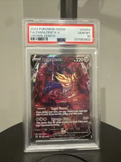 2023 Pokemon SWSH Zamazenta V Crown Zenith #GG54 PSA GEM MINT 10 - Image 1