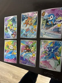 Pokemon TCG First Partner Pack Promo Turtwig Chimchar Piplup Rowlet Litten - Image 2