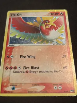 Ho-oh 1/17 Pokemon Pop Series 5 Non Holo Rare TCG LP - Image 3