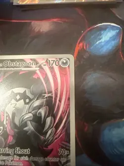 NM-Mint Galarian Obstagoon - 245/217 - Illustration Rare Pokemon Ascended Heroes - Image 3