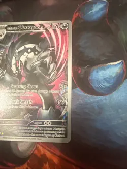 NM-Mint Galarian Obstagoon - 245/217 - Illustration Rare Pokemon Ascended Heroes - Image 4