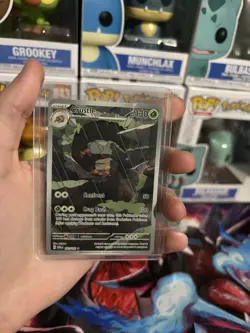 Pokemon TCG Crustle SV04 Paradox Rift Illustration Rare Holo 183/182 130 HP - Image 1
