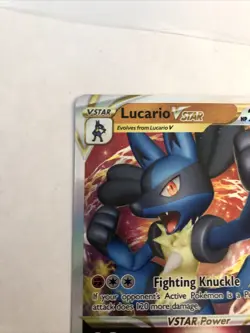 LUCARIO VSTAR SWSH214 BLACK STAR PROMO POKEMON TCG Mint - Image 2