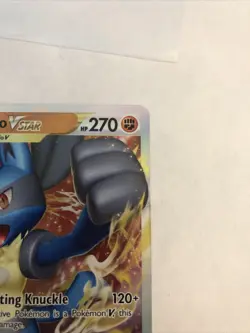 LUCARIO VSTAR SWSH214 BLACK STAR PROMO POKEMON TCG Mint - Image 3
