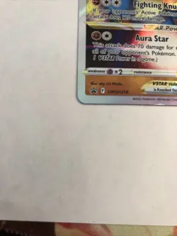 LUCARIO VSTAR SWSH214 BLACK STAR PROMO POKEMON TCG Mint - Image 5