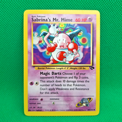 Sabrina's Mr. Mime 59/132 Gym Challenge WotC Pokemon TCG NM - Image 1