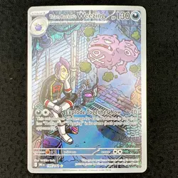 Pokemon TCG Team Rocket's Weezing SV10 Destined Rivals Holo Rare 199/182 - Image 1