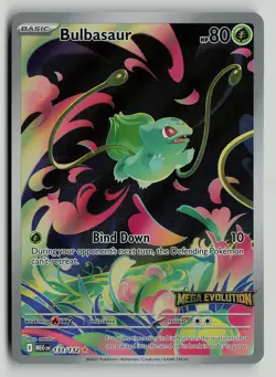 Bulbasaur - 133/132 ME01: Mega Evolution (MEG) Mega Evolution Stamped Pokemon A - Image 1