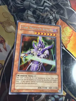 Dark Magician Knight Reshef of Destruction Secret Rare Card ROD-EN001 - Image 2