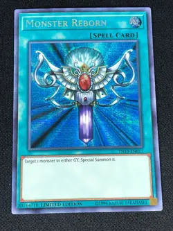 YUGIOH MONSTER REBORN TN19-EN011 SECRET (NM) - Image 1