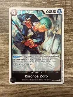 Roronoa Zoro OP10-095 - One Piece TCG: Royal Blood - Rare Foil - English - Image 1