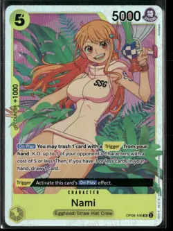 Two Legends #OP08-106 Nami - Image 1