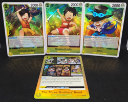 The Three Brothers Luffy - Ace - Sabo One Piece Tcg - Image 1