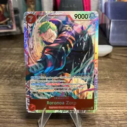 One Piece Roronoa Zoro EB04-007 SR ENGLISH OP15 - Image 1