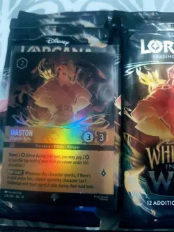 NEW SEALED Disney Lorcana TCG Whispers In The Well 17x Booster Packs + Cards - Image 2