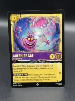 Disney Lorcana: Whispers in the Well ~ Cheshire Cat - Inexplicable (Super Rare) - Image 1