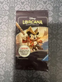 Disney Lorcana TCG Mickey Mouse Pirate Captain Foil Promo 13/P3 Treasure - Image 2