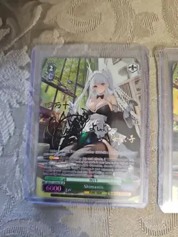 Weiss Schwarz Shimanto AZL/S119-E043SP SP Azur Lane Vol 2 ENGLISH - Image 1