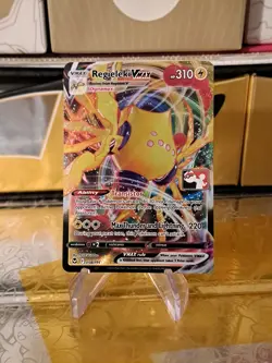 Regieleki Vmax Pokemon Prize Pack Series 3 Promo Pokemon Card NM/LP Play Stamp - Image 1