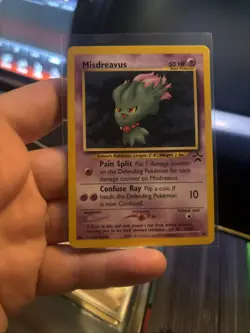 Misdreavus - 39 - Pokemon Wizards Black Star Promo Card MP - Image 1