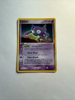 SABLEYE 22/108 STAMPED POWER KEEPERS Reverse Holo Rare Pokemon Card LP - Image 1