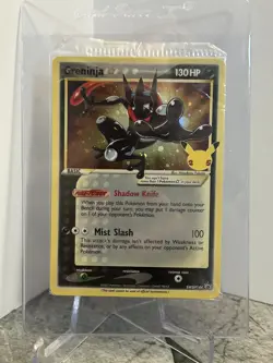 Greninja Gold Star SWSH144 SWSH: Sword & Shield ETB Promo Cards Holo (Sealed) - Image 1