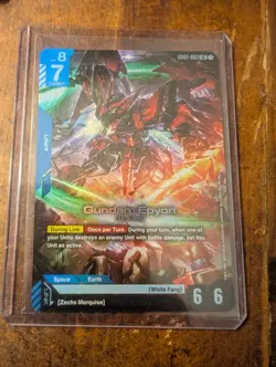 Gundam Epyon LR NM GD02-002 Gundam Card Game - Dual Impact English - Mint - Image 2