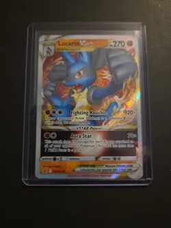 Lucario VSTAR SWSH214 SWSH: Sword & Shield Promo Cards Holo - Image 1