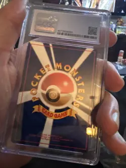 Pokemon Gengar TCG Holo Rare Card No.094 Fossil 1997 Japanese CGC 8.5 SWIRL - Image 2