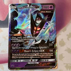 Pokemon Dawn Wings Necrozma GX Promo Holo Card SM101 Sm GX English - Image 1