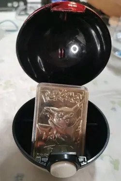 23K Gold Plated PIKACHU Trading Card 1999 Burger King Pokemon - RARE - Image 2