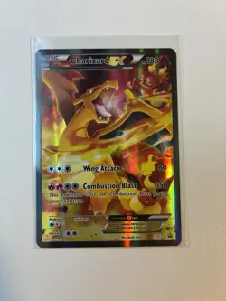 Charizard EX XY121 Black Star Promo Full Art LP Pokemon TCG Card - Image 1