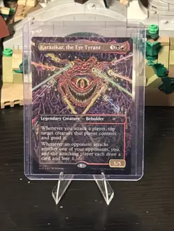 Karazikar, the Eye Tyrant (Rainbow Foil) Secret Lair MTG Foil Near Mint - Image 1