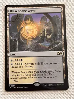 Magic MTG Bleachbone Verge - DFT - 0250 - Regular Rare NM - Image 1