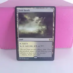 MTG LP Magic the Gathering Fetid Heath Double Masters Magic The Gathering - Image 1