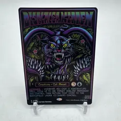 1x Displacer Kitten, Secret Lair D&D - 2506, Foil Magic MTG NM - Image 1