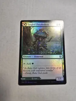 Tangled Florahedron Zendikar Rising Foil - Image 1