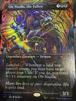 Ob Nixilis, the Fallen (Halo Foil) Secret Lair Countdown Kit Foil - Image 1