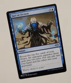 MTG Fact or Fiction 050/254 The List Reprints MH1 Modern Horizons 2019 Uncommon - Image 1