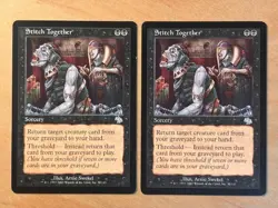 Magic the Gathering MTG 1x Stitch Together Judgment LP - Image 1